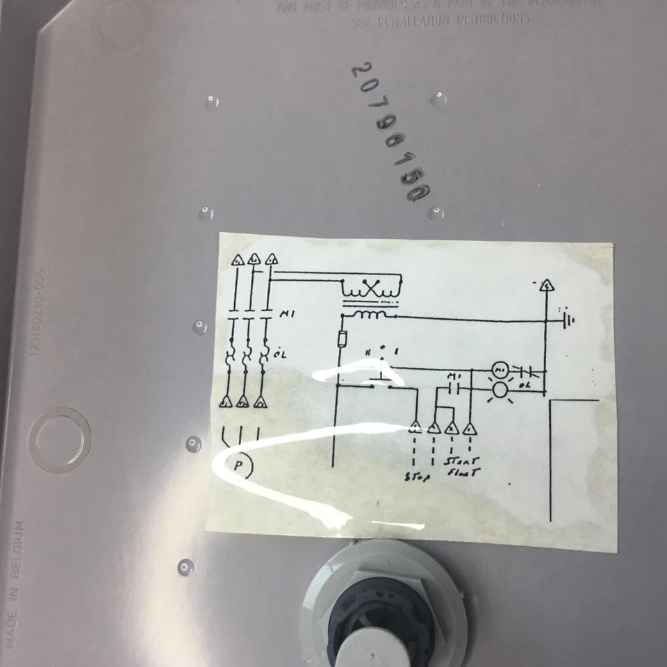Motor Control Board 208-240 Volt Was to be mated w/ 5 hp Multiquip Submersible - Image 4 of 4