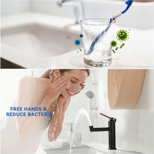 Waschtisch Armatur Wasserhahn Waschbecken Mischbatterie Bad Einhebel Armatur DHL - Bild 22 von 93