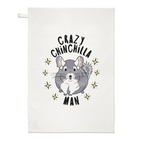 VerrüCkte Chinchilla Mann Stars Geschirrtuch SpüLlappen - Lustig Tiere