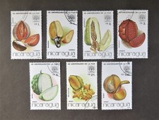 Nicaragua 1986 Mi No. NI 2687-2693 40 Years FAO Fruits Complete Set Stamped