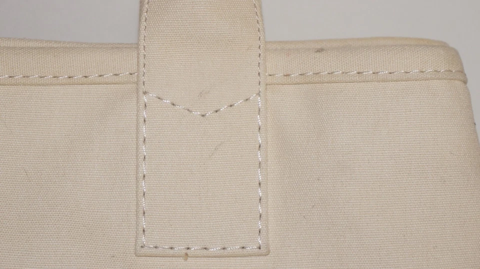 Bolsa tote MARC by MARC JACOBS lona natural PIXEL BRANCA NEVE 10x14 *MARCAS - Imagem 4 de 4