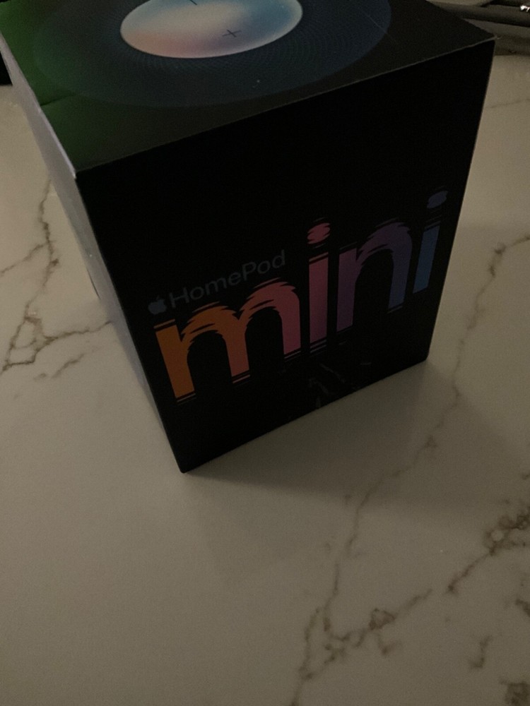 Open Box Apple HomePod Mini Speaker - Blue - A2374 MJ2C3LL/A