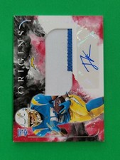 2020 Origins Rookie Jumbo Patch Autographs Red RPA /99 #137 Joshua Kelley R6220J