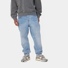 JEAN CARHARTT WIP NEWEL PANT BLEU DÉLAVÉ W29 100% COTON BIO TBE