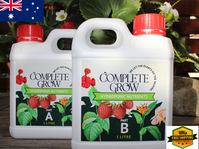 Liquid Fertiliser Plant Nutrient Part A Part B 1 litre each hydroponic  nutrient | eBay
