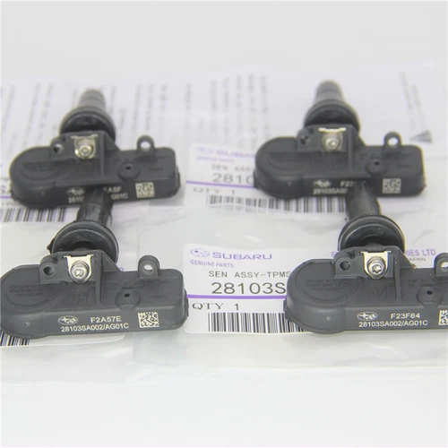 Set of 4PCS TPMS Tire Air Pressure Sensors 28103SA001 28103AJ00A for Subaru WRX - Picture 2 of 11