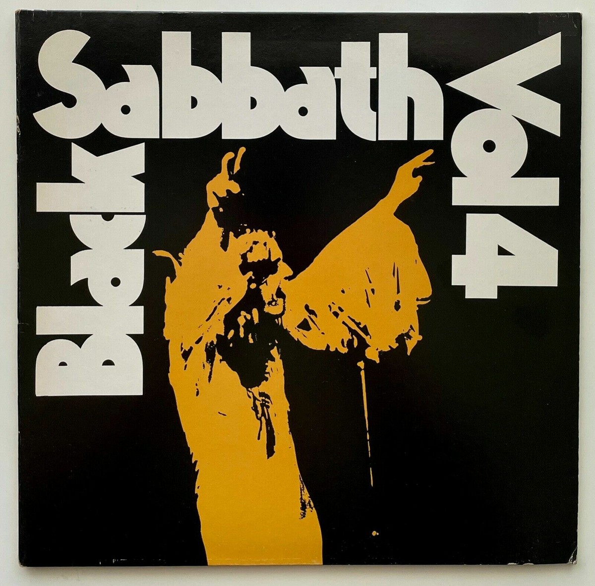 Vtg 70's BLACK SABBATH Album VOL 4 Record OZZY Lp BS 2602 OG VINYL