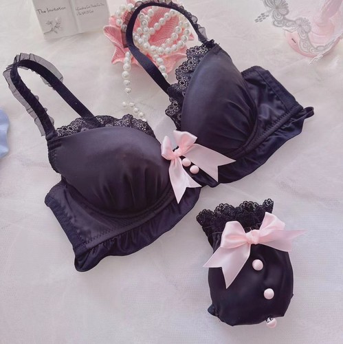 34D 34DD 34DDD 36D 38C 38D Bra Set Panties Coser Maidcostume Apron Dress - Picture 15 of 22