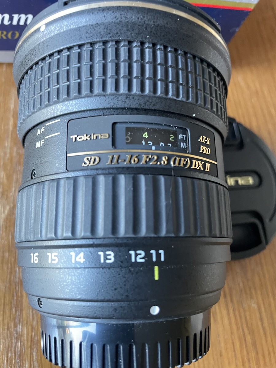Tokina AT-X Pro 11-16mm f2.8 SD DX Lens for Nikon AF F/2.8