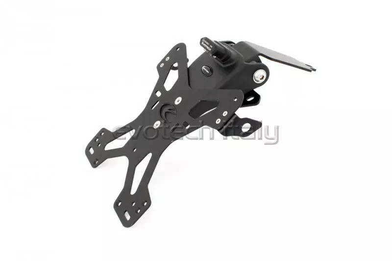 EVOTECH PORTATARGA REGOLABILE APRILIA SHIVER 750 2007-2016 - Immagine 2 di 2