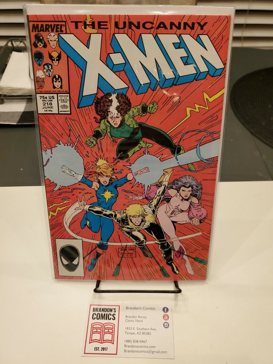 Marvel Comics The Uncanny X-Men Issue #218 | eBay