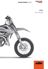 KTM Service Workshop Shop Repair Manual Book 2020 65 SX