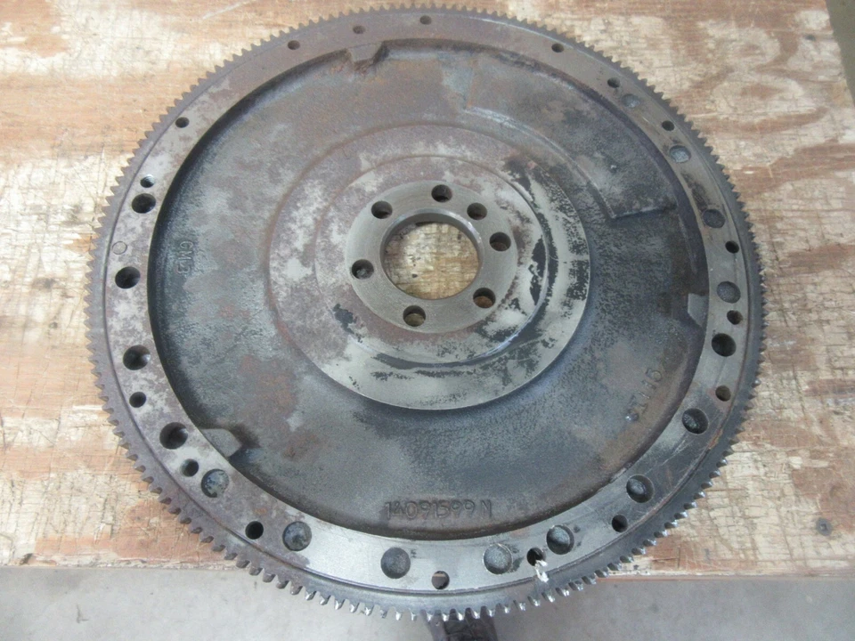 1981 - 1987 雪佛兰 C20 卡车离合器环齿轮飞轮盘 12 英寸热杆  — 第 2/4 张图片