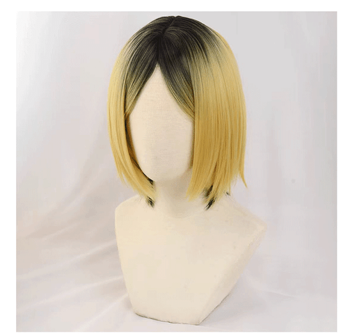 Haikyuu!! Kozume Kenma Short Synthetic Wigs Cosplay Party Heat Resistant Wig - Picture 4 of 5