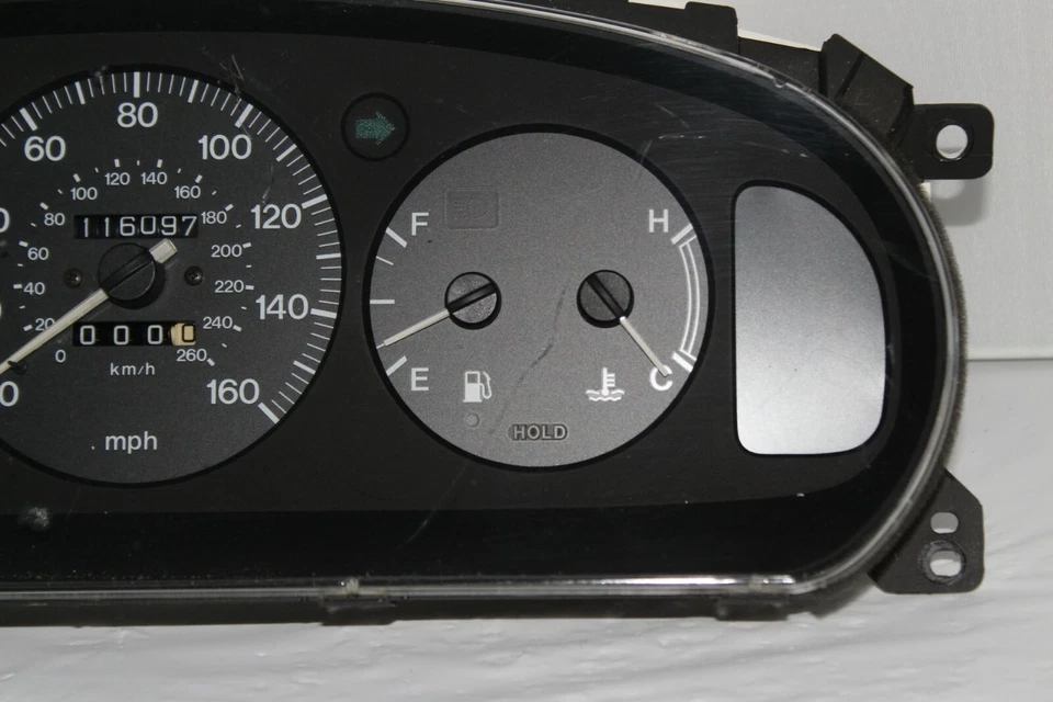 Cuadro de instrumentos velocímetro medidores de panel 1999 2000 Mazda Millenia con 116.097 Foto 3 de 4