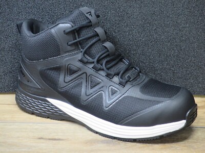 Bates Rush Mid Work Composite Toe Black/White *E09100