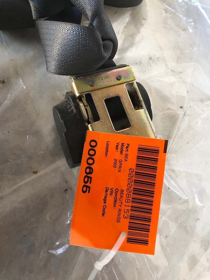 Cinturón de seguridad delantero retractor lado izquierdo Pontiac Grand Prix 2000-2002 Foto 2 de 4