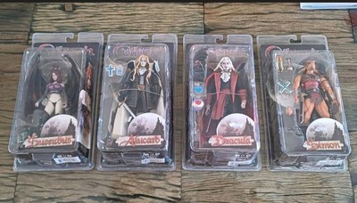 Castlevania Neca Figuren Moc Dracula Simon Alucard Succubus Nintendo PlayStation
