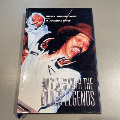 Signed! Deacon Jones - 40 Years With The Blues Legends 2004 Castle Heights HC/DJ