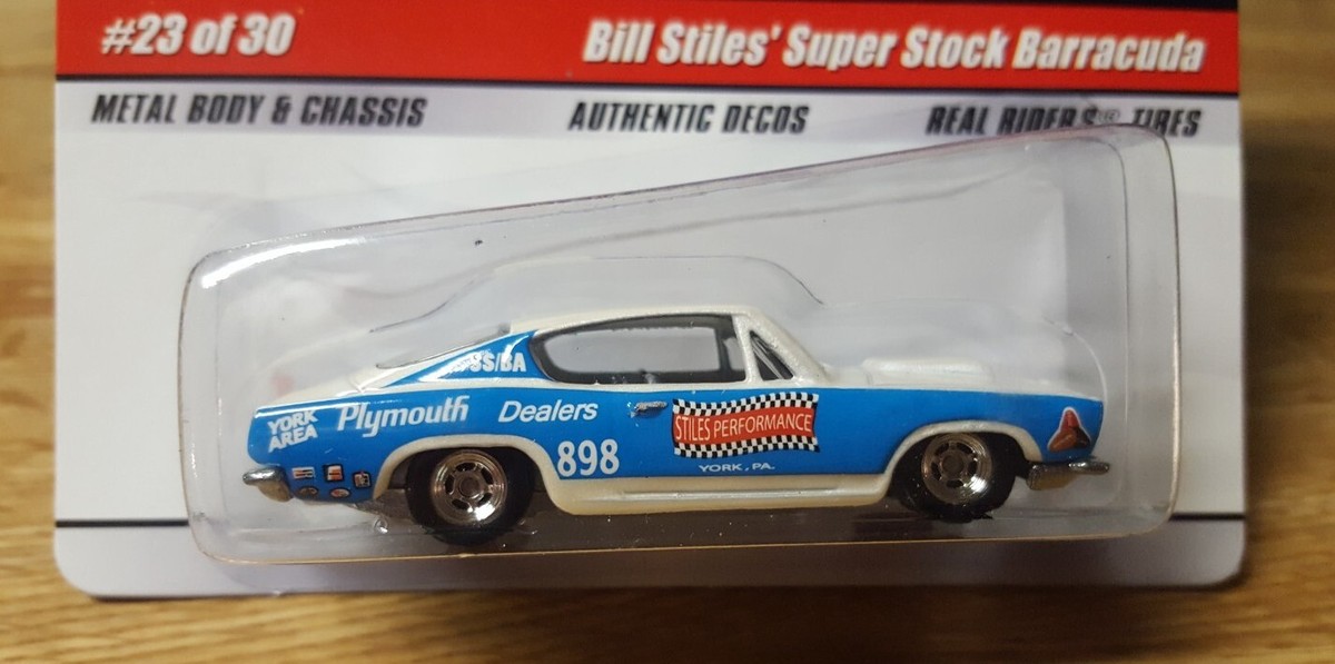 Hot Wheels Drag Strip Demons Bill Stiles' Super Stock Barracuda 1