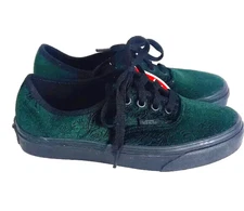 Vans Suede Unisex Shoes Mens Size 3.5 Women 5 Green Sk8 Fits Youth 3.5 Also