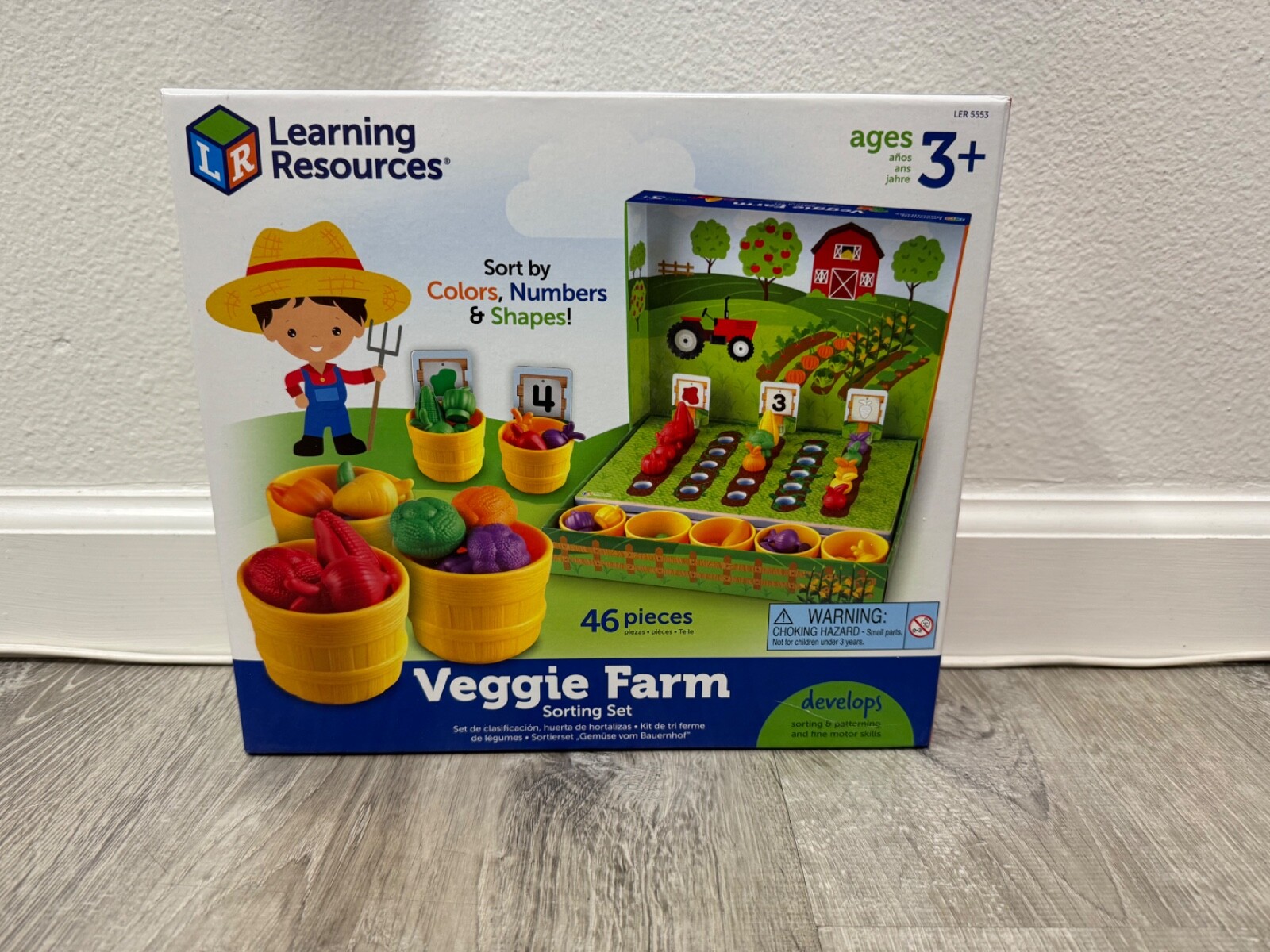 Veggie Farm Sorting Set by Learning Resources LER5553 New-image