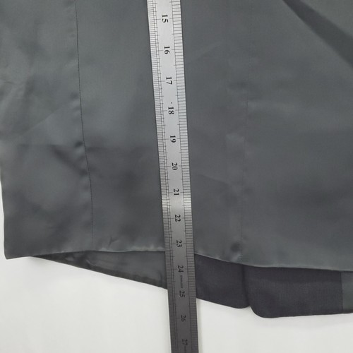 NEW Calvin Klein Vest Waistcoat Mens Medium Black Wool V-Neck Classic Formal - Picture 12 of 12