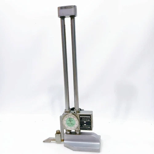 Mitutoyo Dial Height Gauge 192-106 0-300mm 0.01mm with Scriber Gage Japan /AE162