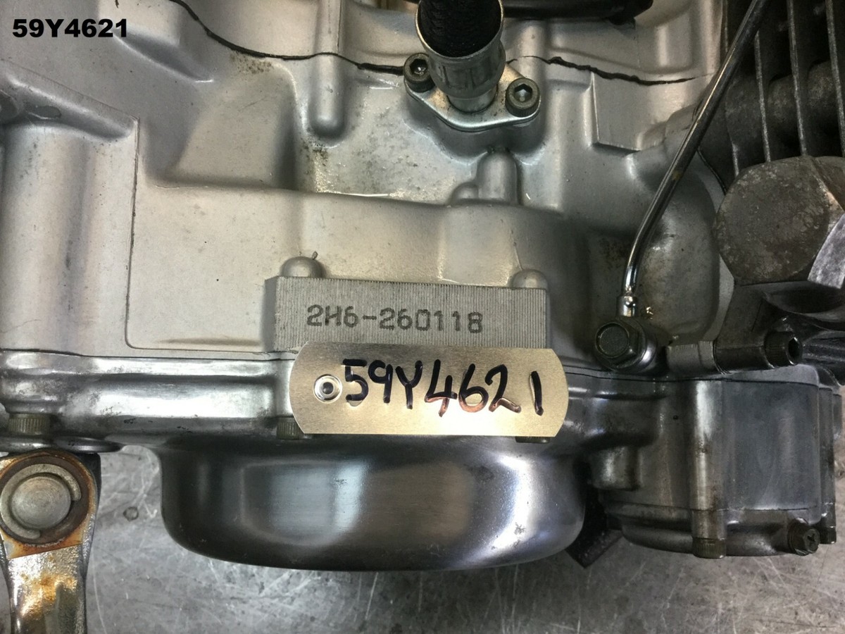 YAMAHA SR 400 2H6 1982 ENGINE MOTOR ONLY GENUINE OEM LOT59 59Y4621