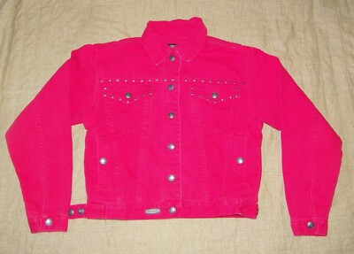 ジャケット・アウター vintage red denim jacket Vintage #1 Red Denim Jacket – Pep Club Vintage