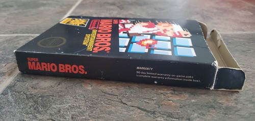 Super Mario Bros. 1 Nintendo NES Hang Tab BOITE NOIRE 5 vis complet sans Rev-A !! - Photo 15 sur 23