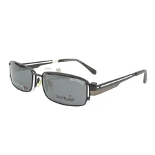 Easytwist CT 207 Black With Polarized Clip On Eyeglass Frame 56 18 140