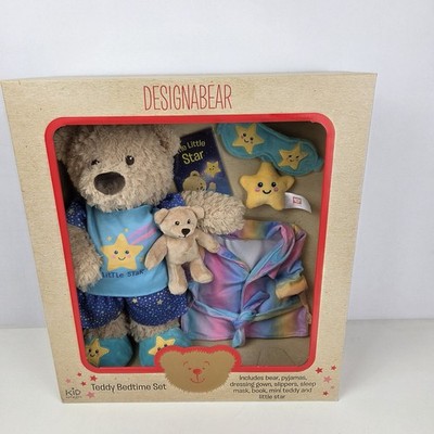 DesignaBear Teddy Bettwäsche Set super weich und kuschelig Begleiter Brandneu    