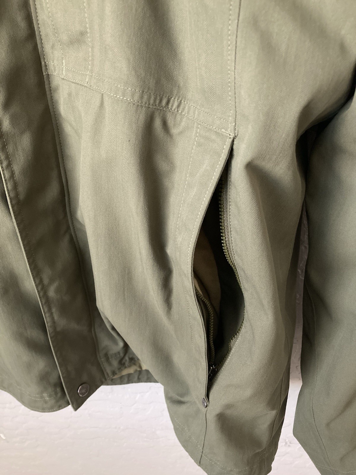 REI Jacket E1 Elements Full Zip Hooded Jacket Gre… - image 7