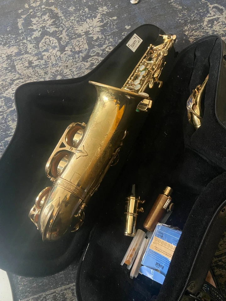 179,xxx Selmer Mark VI Alto Saxophone, 99% Original Lacquer, Just Serviced - Photo 2/4