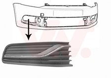 Lüftungsgitter Stoßfänger vorne rechts für VW Polo 6R 6C 6R_ 1.2 TSI 16V 1.0