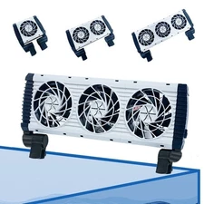 Aquarium Chiller Fish Tank Cooling Fan System Aquarium Chiller 1/2/3/4/5 Heads ☪