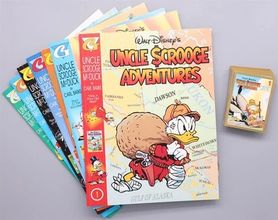 Carl Barks Library Uncle Scrooge Adventures mit Trading Card Auswahl Gladstone - Bild 1 von 4