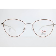 Bio Eyes Jonquil BE240 PRGD Rose Gold Cat Eye Eyeglass Frames 53-18-142 NEW