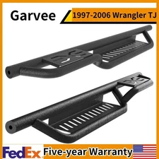 ✔️Running Boards w/Two Stairs Design Build for 1987-2006 Jeep Wrangler TJ 2Door 