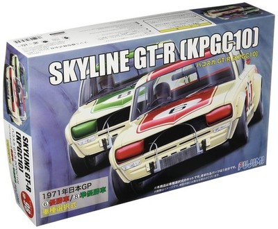 Fujimi model 1/24 inch up series No.98 Nissan Skyline GT-R KPGC10 Hakosuka plas