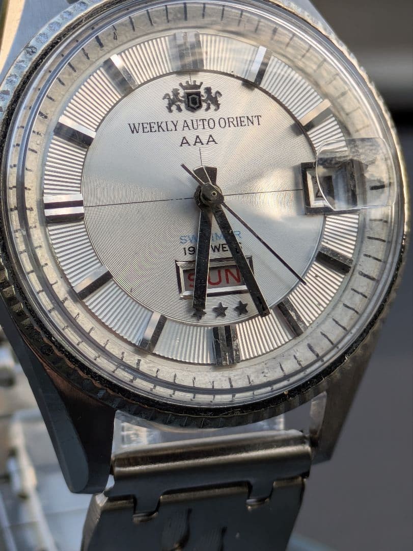 Orient Weekly Auto Automatic Wristwatch - image 14