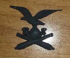 FREGIO PER NORVEGESE ARTIGLIERIA ALPINA IN PLASTICA - ESERCITO - VINTAGE