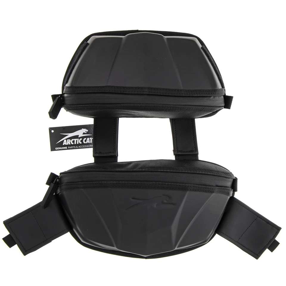 Arctic Cat 8639-186 Black Handlebar Bag 2002-2024 Snowmobiles w/MTN Handlebar Foto 3 de 4
