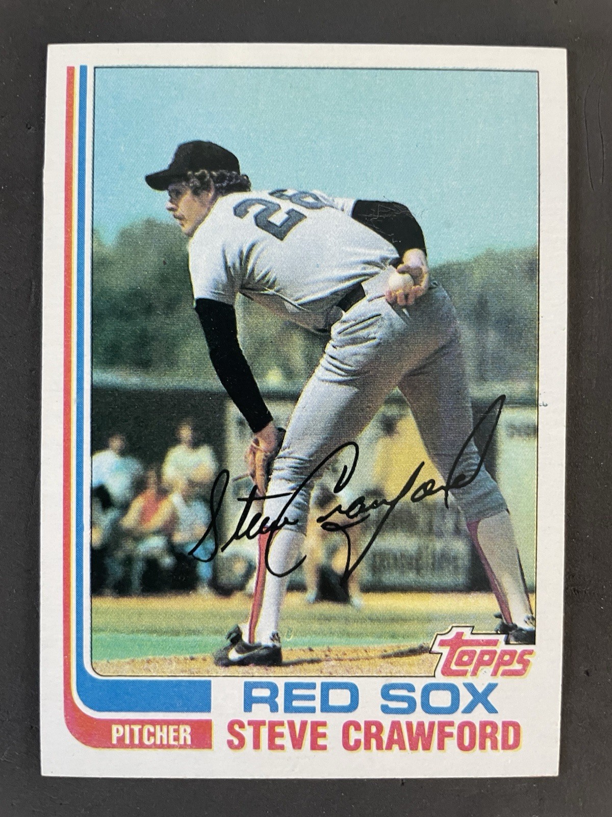 1982 Topps - Steve Crawford #157 (RC) Red Sox