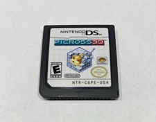 Picross 3D (Nintendo DS, 2010) [Cartridge Only]
