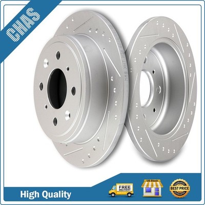 Rear Brake Disc Rotors for Civic Coupe Sedan Acura Integra Honda del Sol Prelude