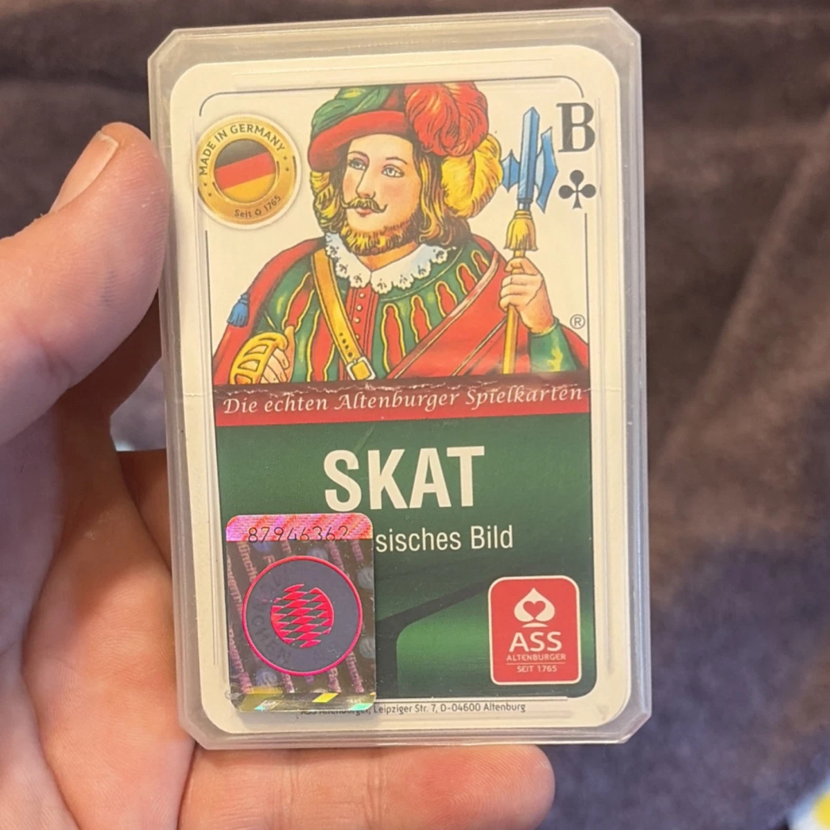SA Ass Altenburger - Cartes à Cartes - Coffret De Rangement Écologique