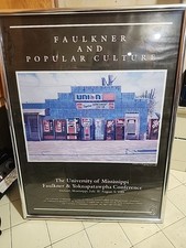 Vintage Poster William Faulkner & Popular Culture Then University of Mississippi