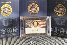 Herbert Hoover A Word From The President Handwritten Word And Coin 2025 POTUS
